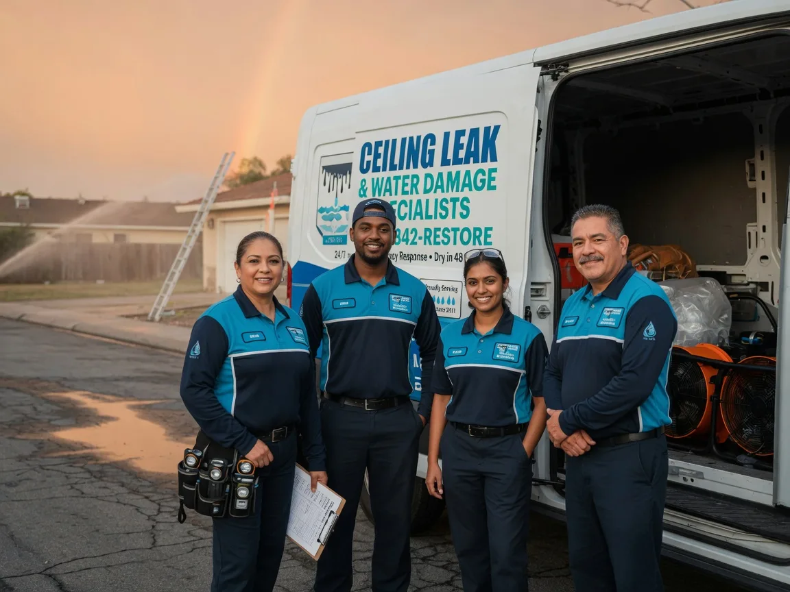 Ceiling Leak Cleanup company in Emeigh, PA